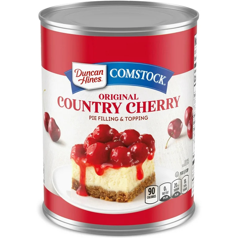 Duncan Hines Comstock Original Country Cherry Pie Filling and Topping, 21 oz. | Walmart (US)