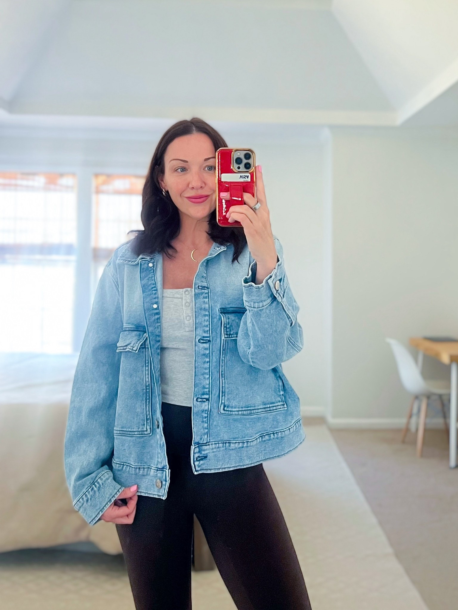 This Walmart denim jacket is finally back in stock! Favorite closet staple👌🏼

#LTKgrwm #LTKmomlife #LTKootd