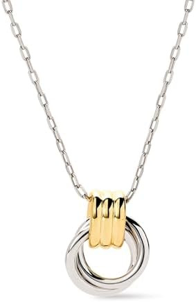 Ana Luisa Pendant Necklaces for Women - 14K Gold Plated and Silver Rhodium Necklace - Pearl, Hear... | Amazon (US)