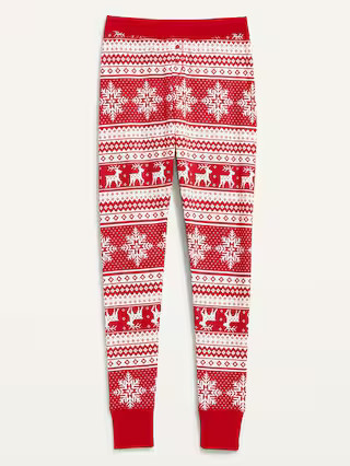 Matching Printed Thermal-Knit Pajama Leggings for Women | Old Navy (US)