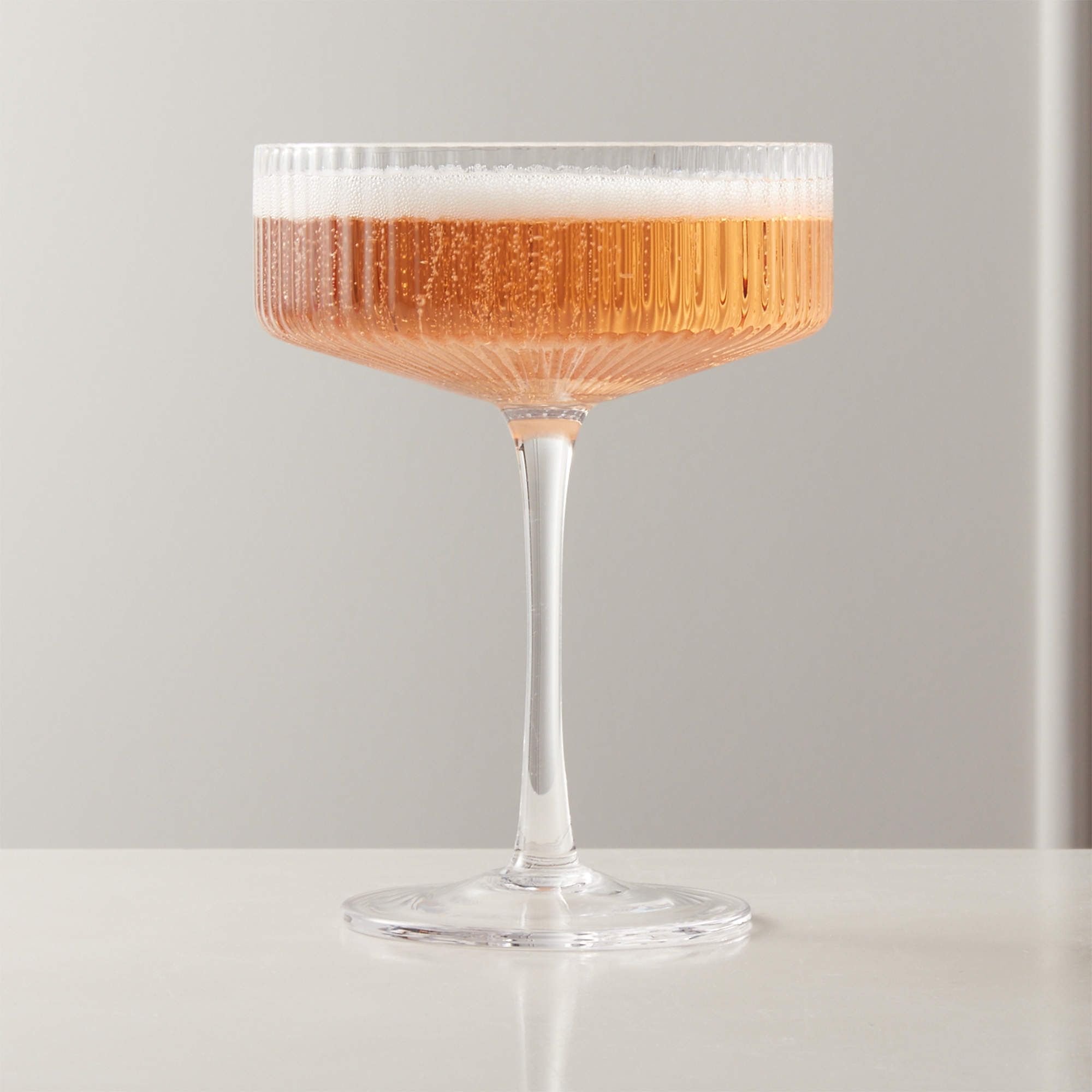 Eve Coupe Cocktail Glass + Reviews | CB2 | CB2