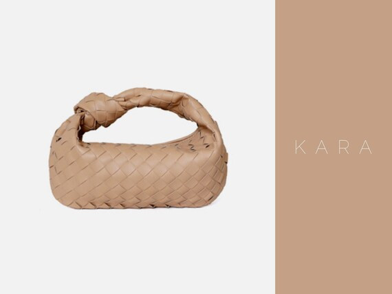 Genuine Cowhide Leather hand bag, top handle bag, jodie bag, leather purse, cute bag, hand held b... | Etsy (US)