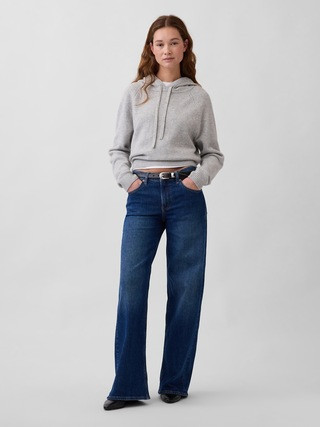 Mid Rise Stride Wide-Leg Jeans | Gap (US)