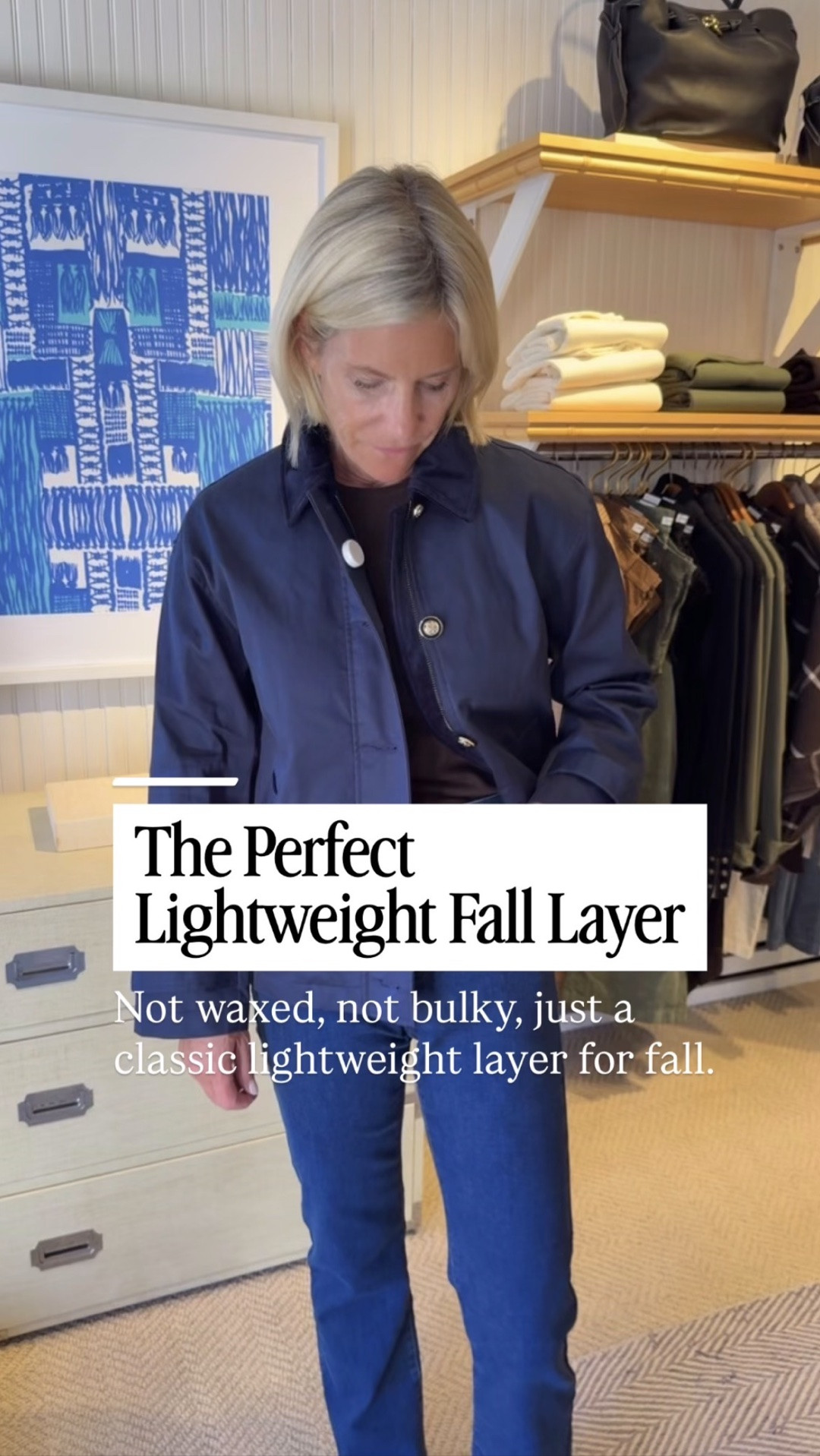 This barn jacket is SO good for fall! I love the classic twill lining and the lightweight feel—it’s not waxed or heavy, so it’s the kind of jacket you can actually wear all season.

👩‍💻 LTK PRO TIPS
❤️ Heart = Support my posts ;-)
🔖 Save = Get sale & restock alerts for the things you love!
📋 Lists = Keep favorites organized (List ideas: Christmas, Birthdays, and Vacations!)
📲 Share = Send lists and products to a friend (or your daughters like me).
💬 Comment = Ask me anything, and I’ll answer. ;-)

#LTKootd #LTKSeasonal #LTKOver40