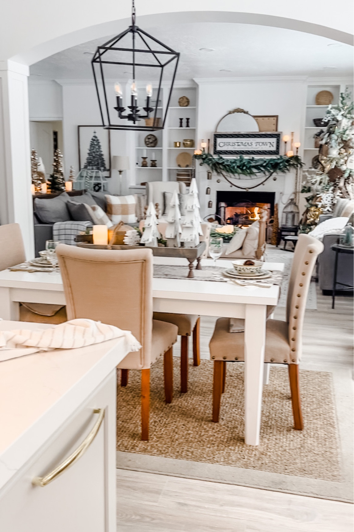 Create a modern farmhouse cottage look with neutral colors and lovely textures  

#LTKstyletip #LTKhome #LTKSeasonal