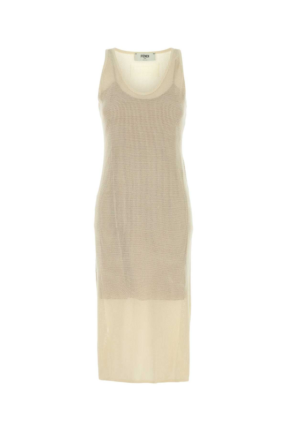 Fendi Knitted Dress — White | Italist Inc.