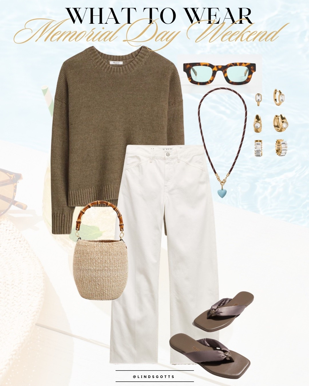 What to Wear: Memorial Day Weekend 🇺🇸

I love a white pant moment in every season, but a crisp white linen in summer really hits. Since it’s not particularly warm here in the Midwest, all about layers that can weather all the temps.

#LTKSeasonal