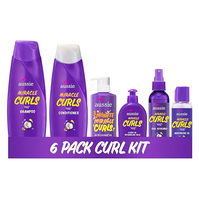 Miracle Curls: Shampoo, Conditioner, Deep Conditioner, Refresher Gel, Detangling Milk, Oil Treatm... | Amazon (US)