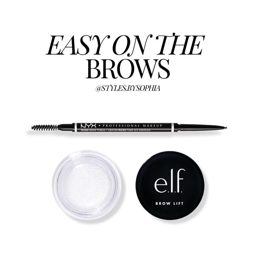 less is more for the brows — these two products are all you need! 