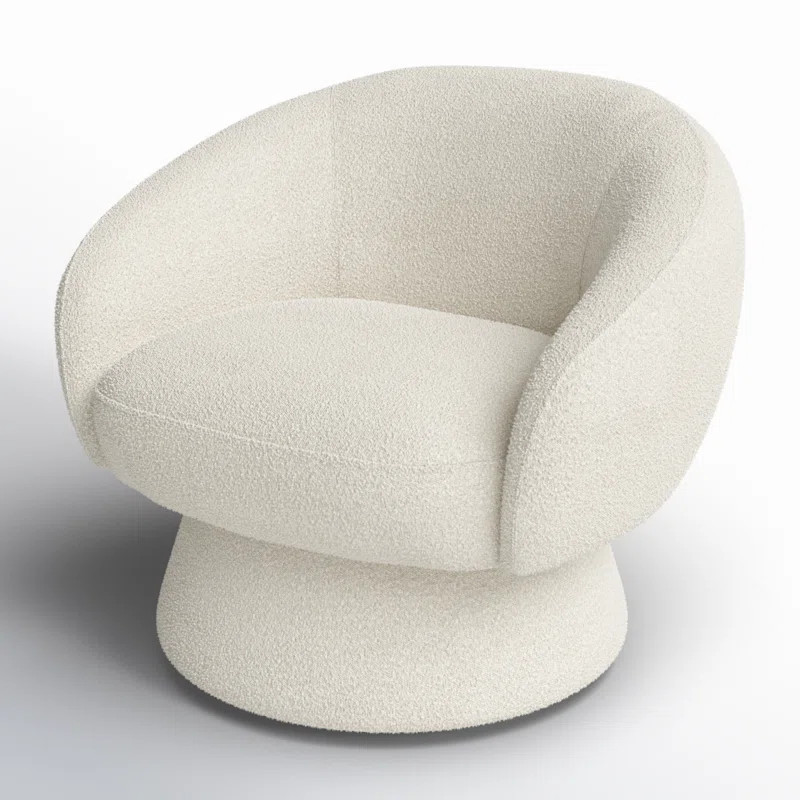 Havendale Upholstered Swivel Barrel Chair | Wayfair North America