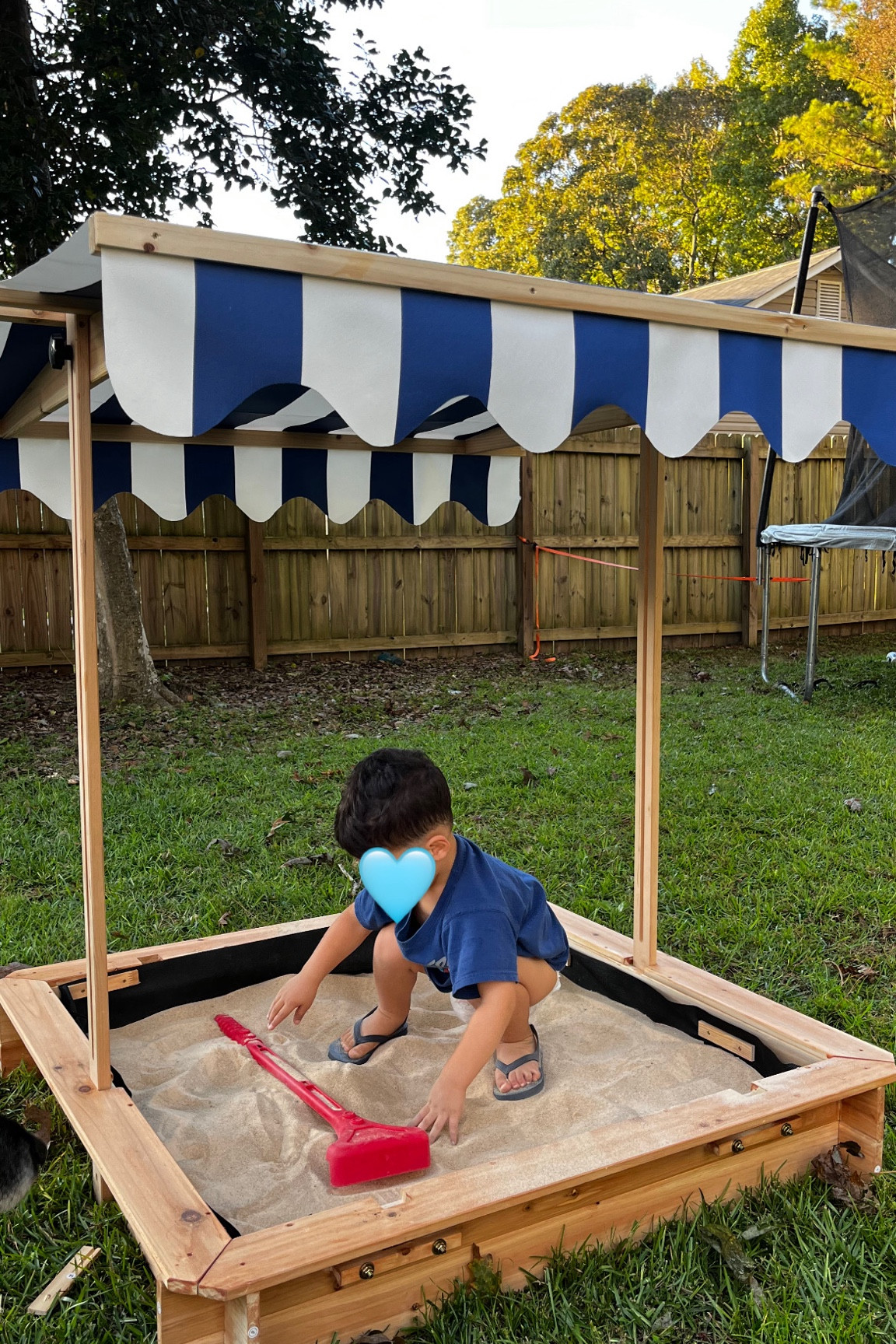 Outdoor sandbox with shade!

#LTKFamily #LTKKids