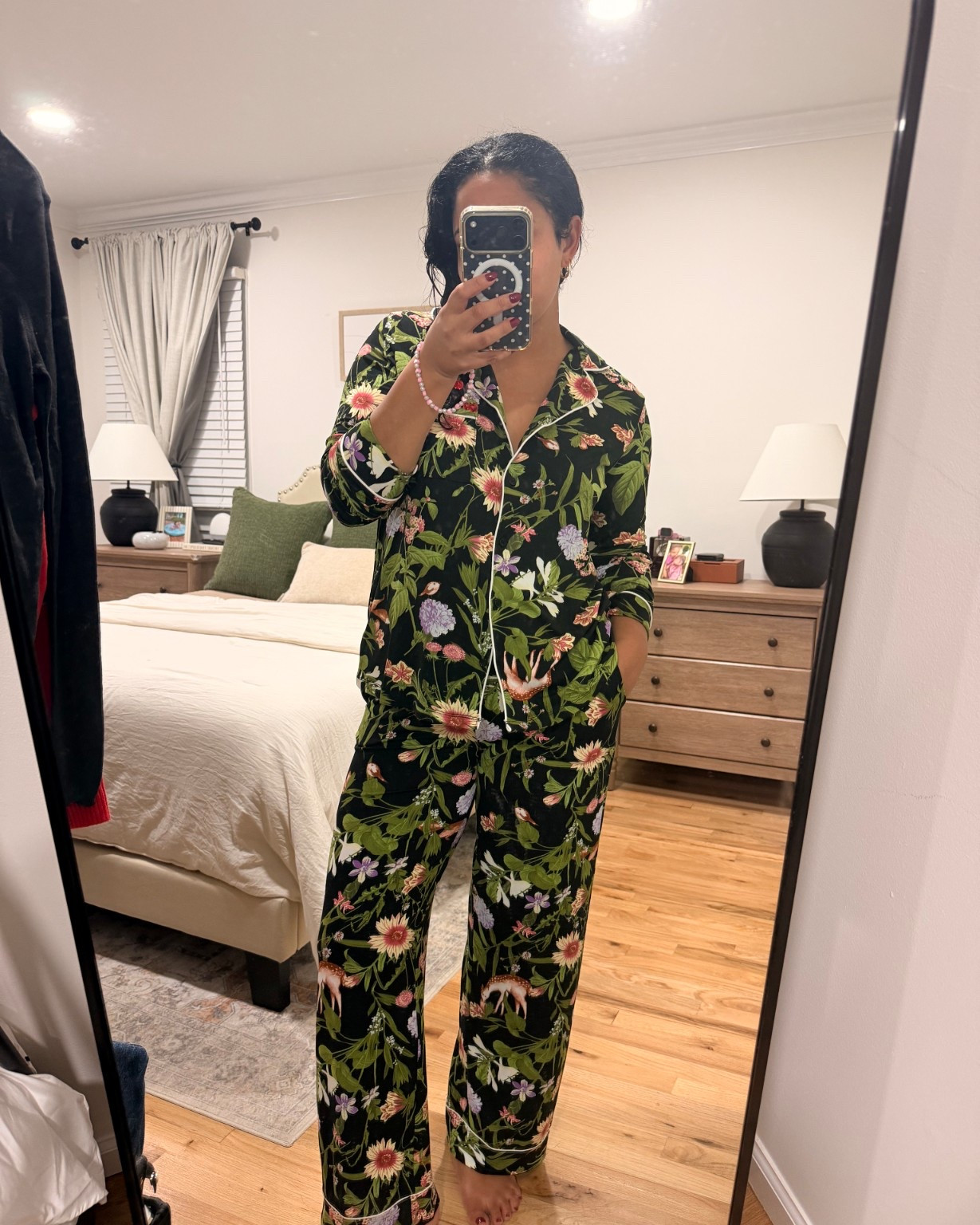 Walmart pajamas! Loveee the print! Wearing a small

#LTKmomlife #LTKselfcare #LTKootd