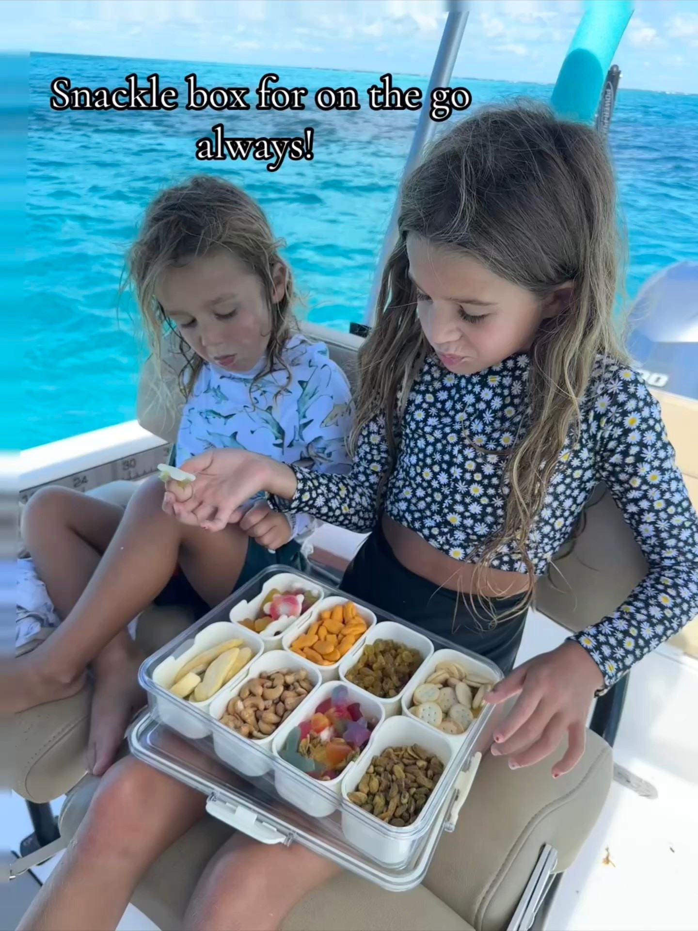Healthy kids snacks in a shackle box for the win! We let our kids pack it themselves and it’s always a hit, it’s our go to for easy travel and beach or boat days! Grab it while it’s on Amazon prime day sale! 

#LTKSaleAlert #LTKFamily #LTKKids