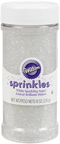 Wilton White Sparkling Sugar, 8 oz. | Amazon (US)