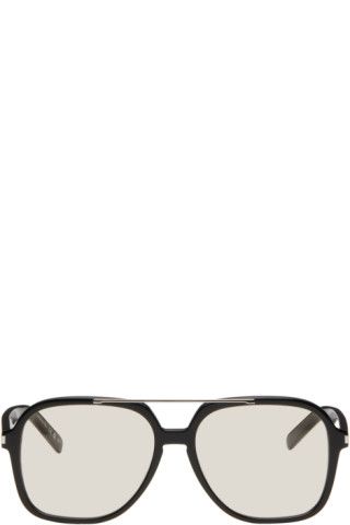 Black SL 545 Glasses | SSENSE