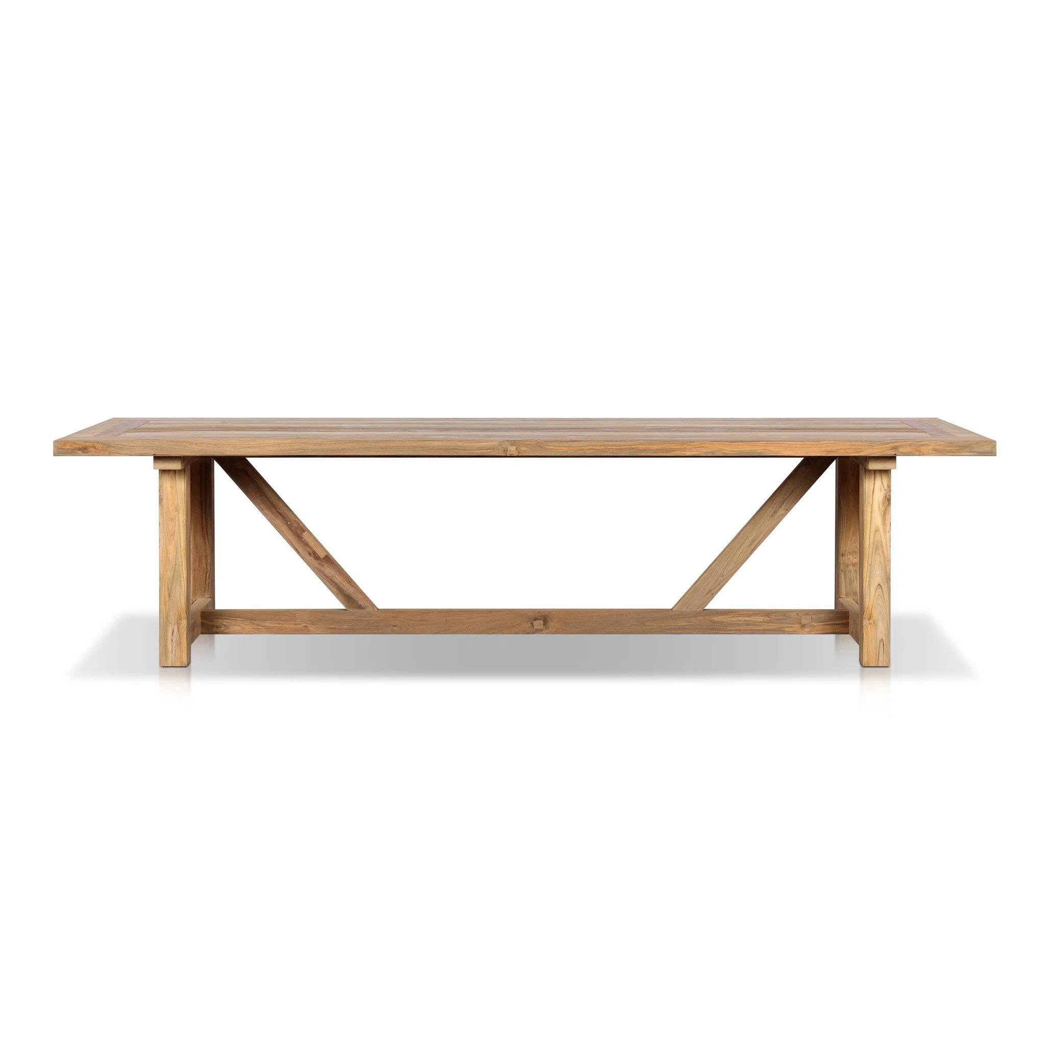 Berks 118'' Teak Outdoor Dining Table | Joss & Main