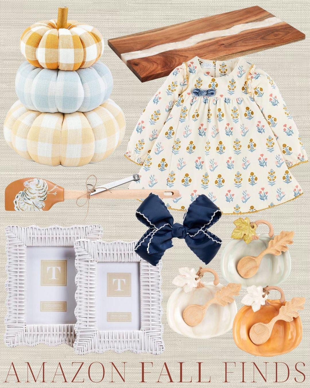 Fall home decor finds from Amazon 🍂 Perfect pieces to refresh your home for the season! From cozy wreaths and charming pumpkin plates to wicker baskets and elegant frames, these items add warmth and style to any space. Shop these affordable and stylish fall decor essentials now!

fall home decor, amazon fall finds, autumn decor ideas, budget-friendly fall decor 

 #LTKSeasonal #LTKHome #LTKKids