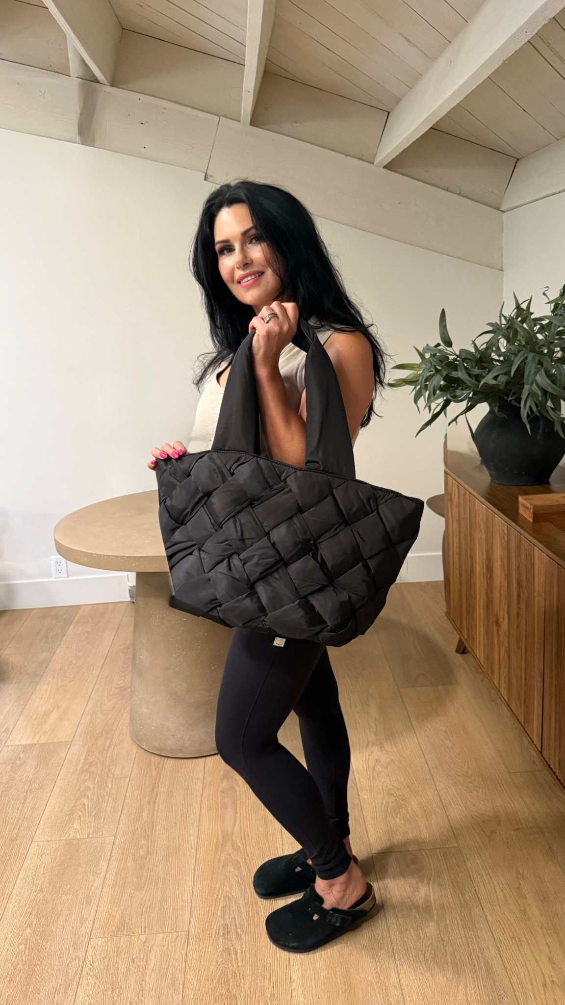 I absolutely love this tote bag by Sol And Selene. 🩷

The quilted detail is so beautiful and it’s so comfortable to carry. I like how it closes with a zipper and has a convient zip pocket  on the inside. 

It’s my new fav carry all bag!

#blacktote #Solandselene #dufflebag #gymbag #marneystidbits

#LTKfindsunder100 #LTKstyletip #LTKitbag