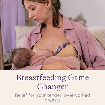 Lansinoh Breast Therapy Packs, Hot and Cold Breast-Pads with 2 Soft Covers, Postpartum Essentials... | Amazon (US)