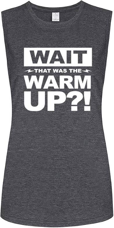 FANNOO Workout Tank Tops for Women-Womens Funny Saying Fitness Gym Racerback Sleeveless Shirts | Amazon (US)