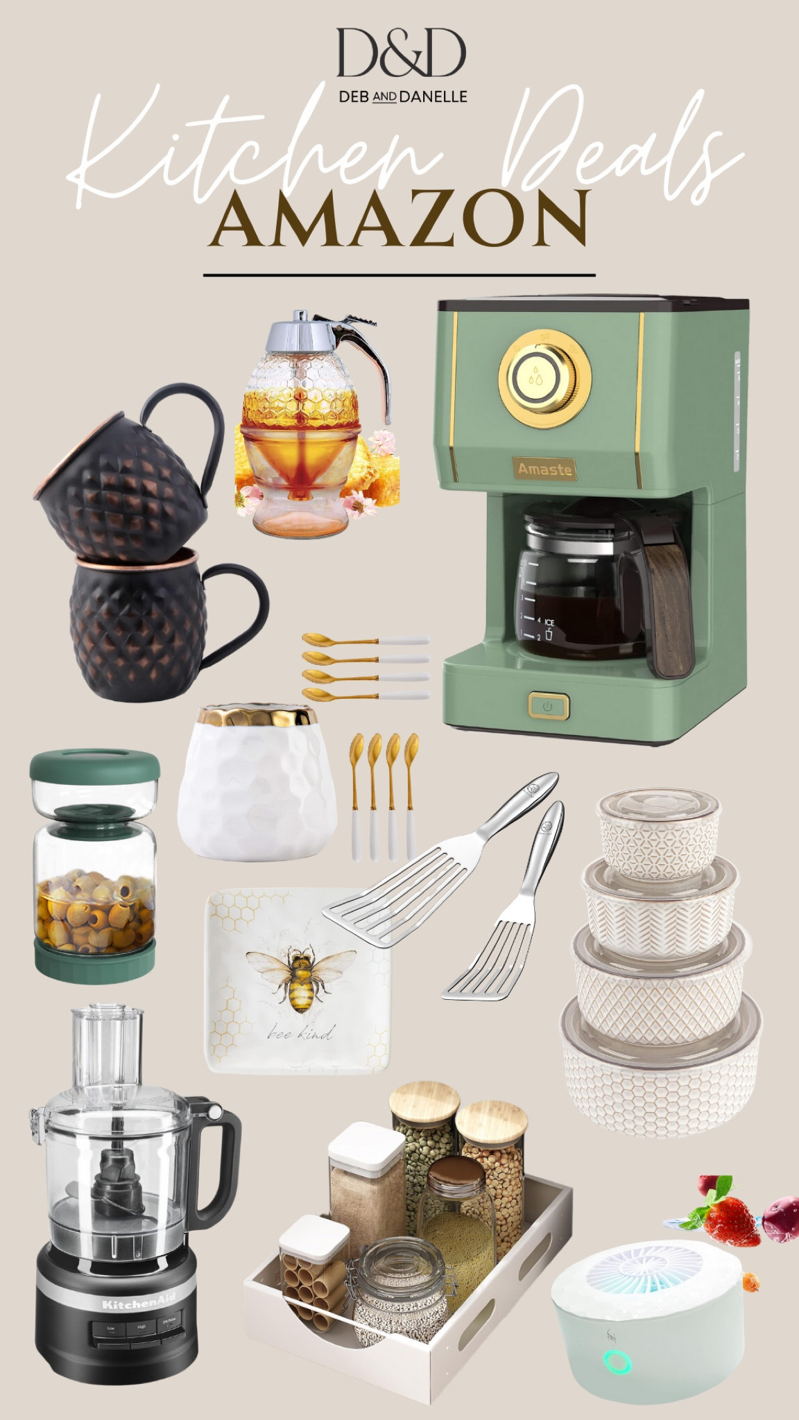 Some of our favorite kitchen items are on sale as part of Amazon Prime Days. Fill your home and kitchen with neutral, vintage-inspired items. 

#LTKStyleTip #LTKHome #LTKSaleAlert