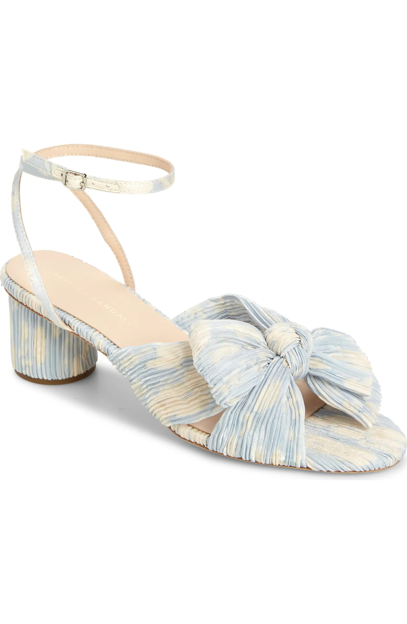 Dahlia Ankle Strap Knotted Sandal (Women) | Nordstrom