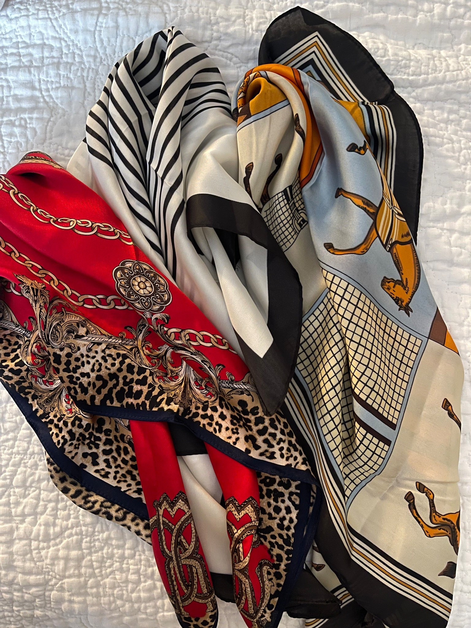 Silk scarf roundup! They’re the perfect accessory and come at an amazing price point! 

#LTKFindsUnder50 #LTKWorkwear #LTKStyleTip