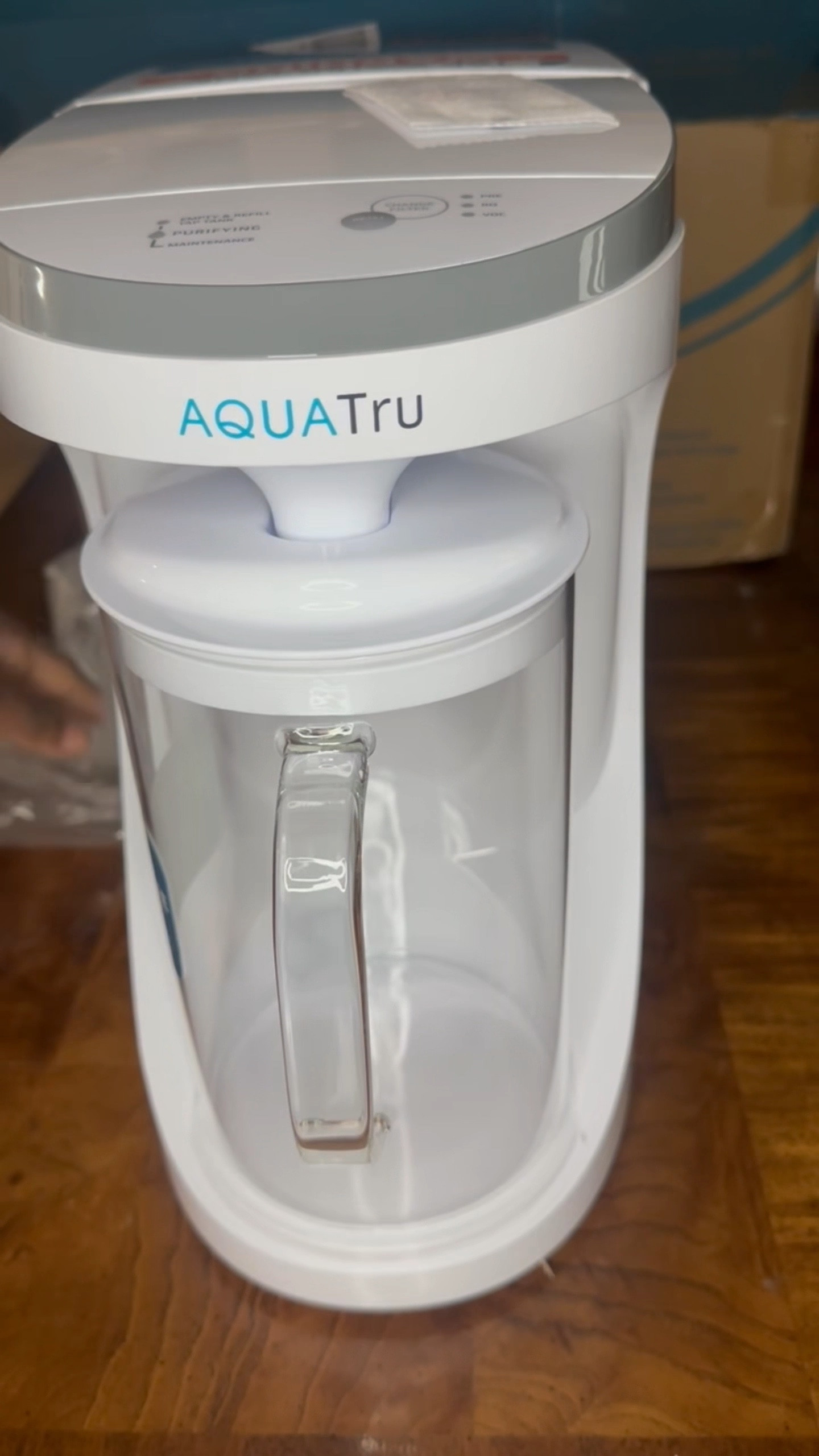 I’ve been wanting to get a water filter for my counter for a while now. I know Brita doesn’t filter much from our water and I wanted something that would make room temp water. After a bunch of research, we ended up with the AquaTru filter. This one filters 84 contaminants, and uses 4 stage reverse osmosis technology! So far, I love it! 💧

#kitchenmusthaves 

#LTKHome #LTKMostLoved