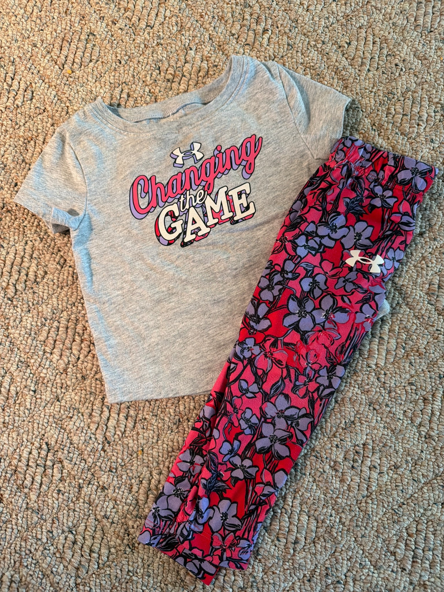 Girls Under Armour outfit!