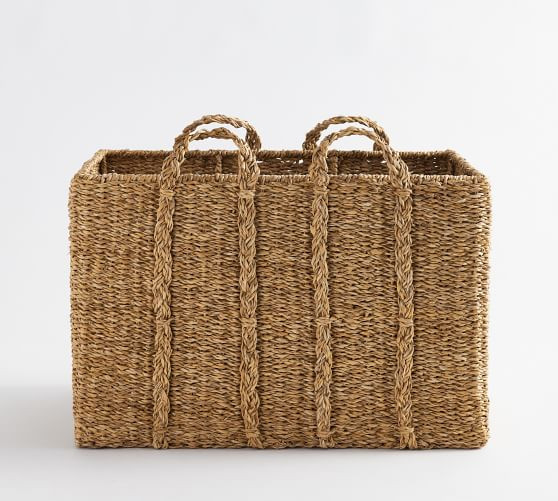 Safi Rectangular Baskets | Pottery Barn (US)