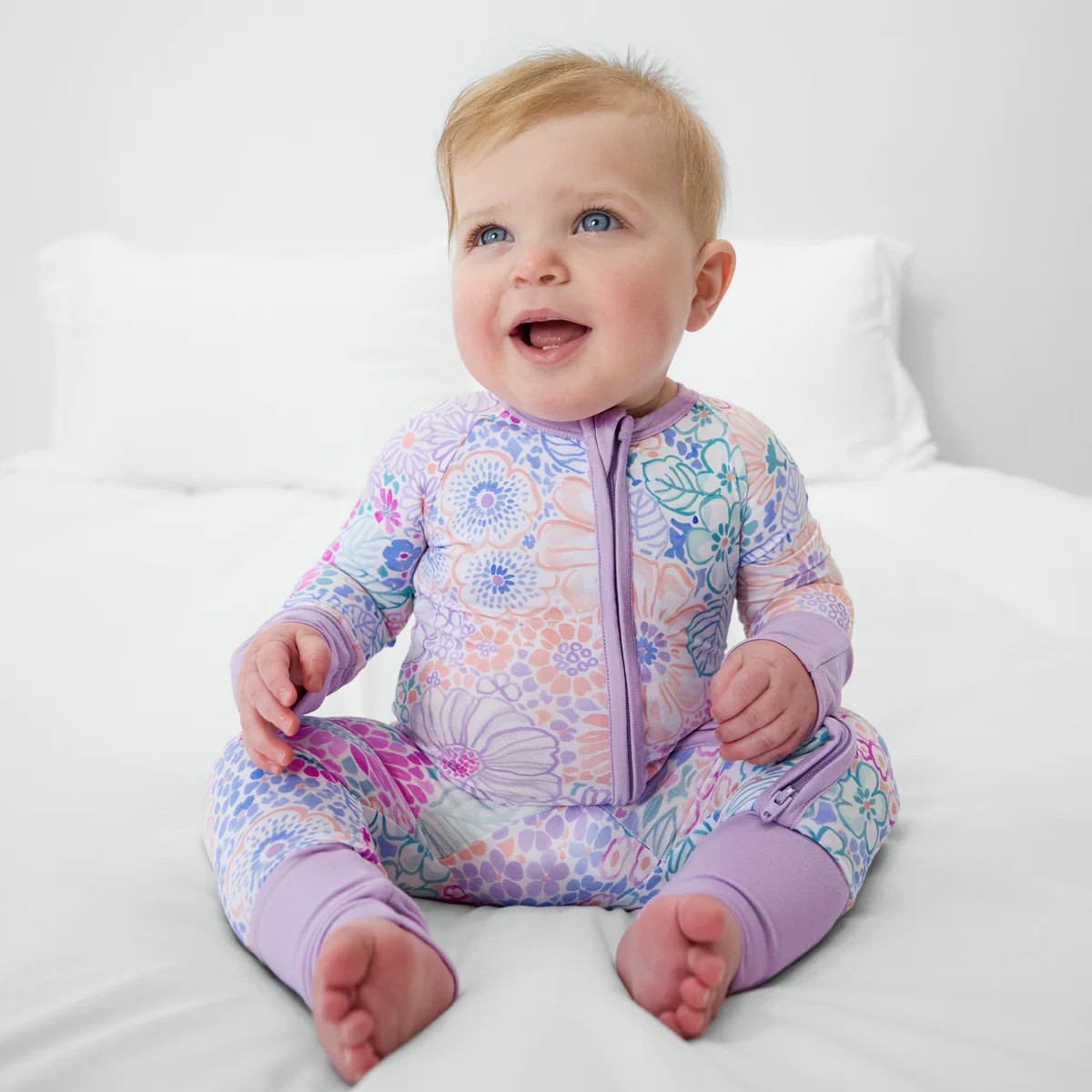 Doodle Blooms Zippy | Little Sleepies