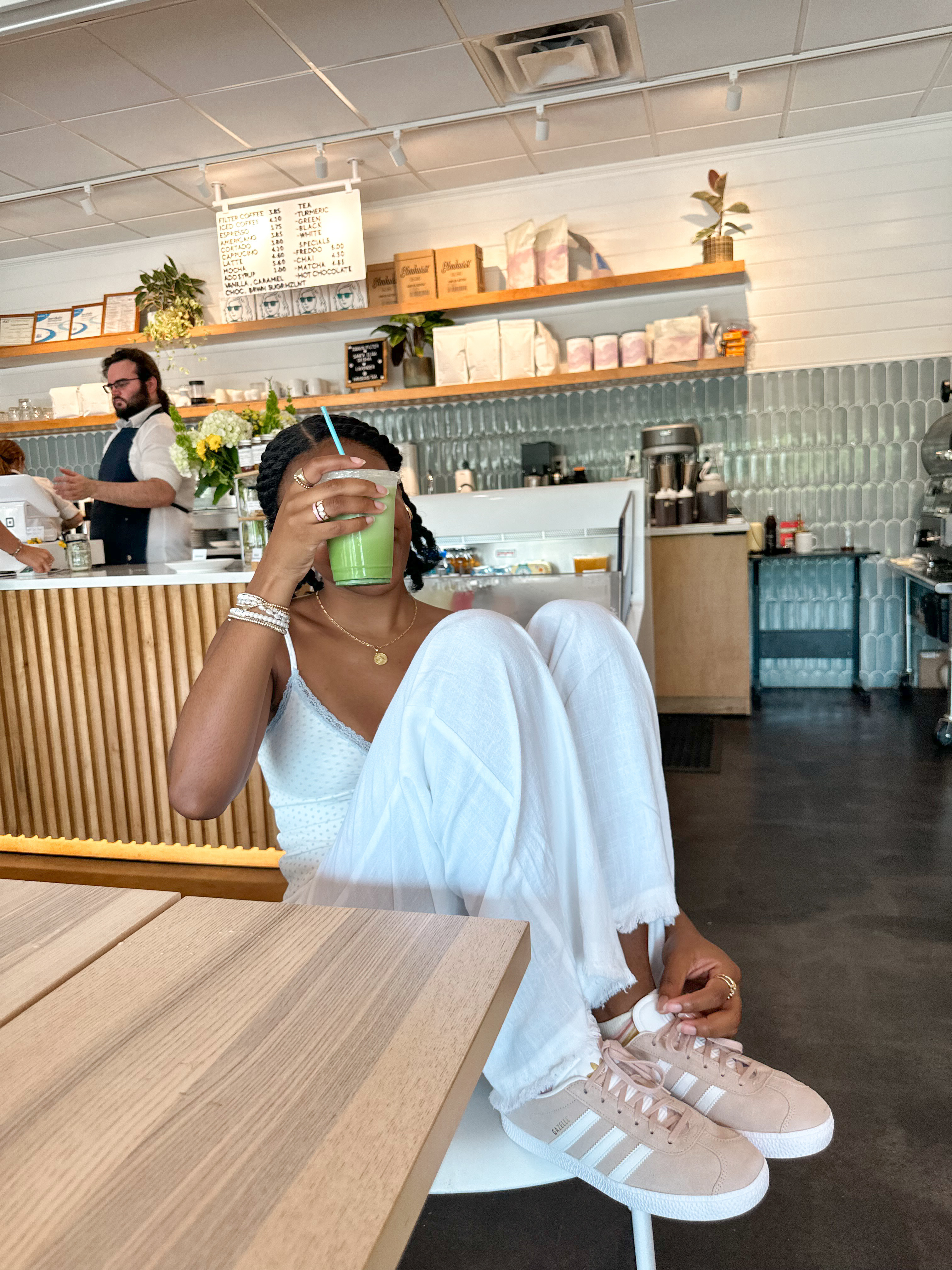 simple outfit inspo, adidas, pink shoes, linen pants 

#LTKShoeCrush #LTKFindsUnder100