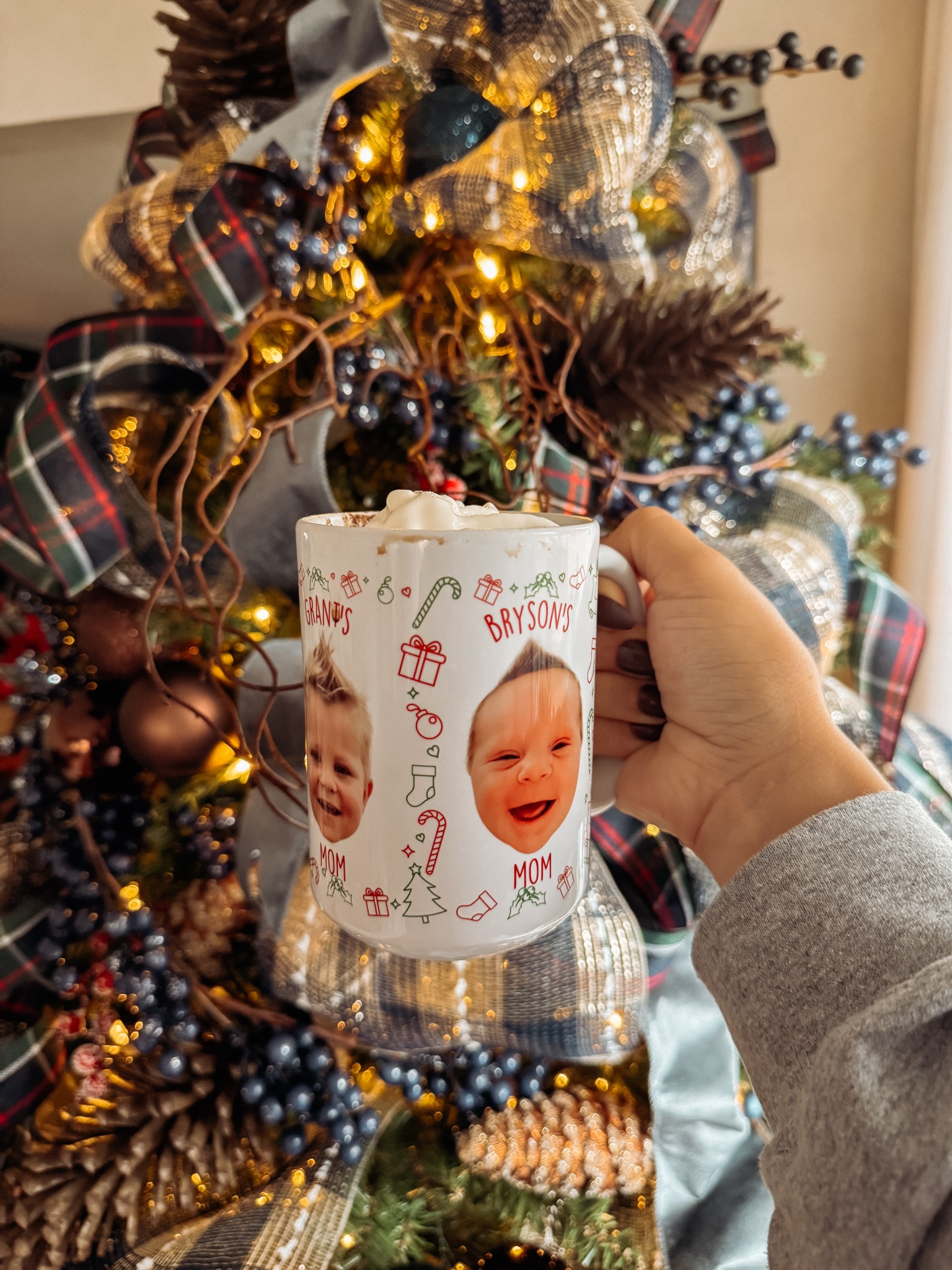 Personalized Christmas mugs and ornaments 

#LTKHoliday #LTKGiftGuide #LTKSeasonal