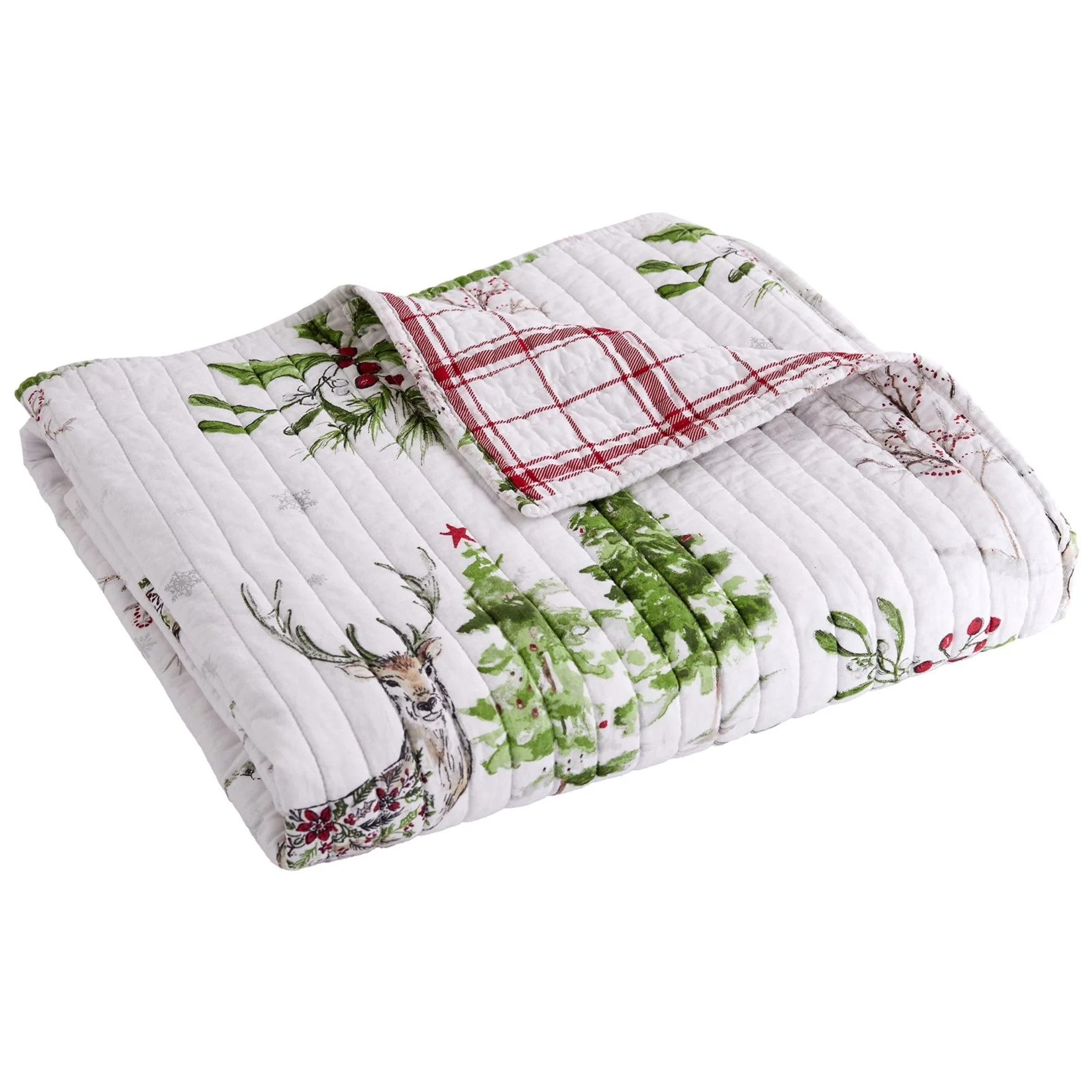 Sleigh Bells Quilted Throw | Levtex Home