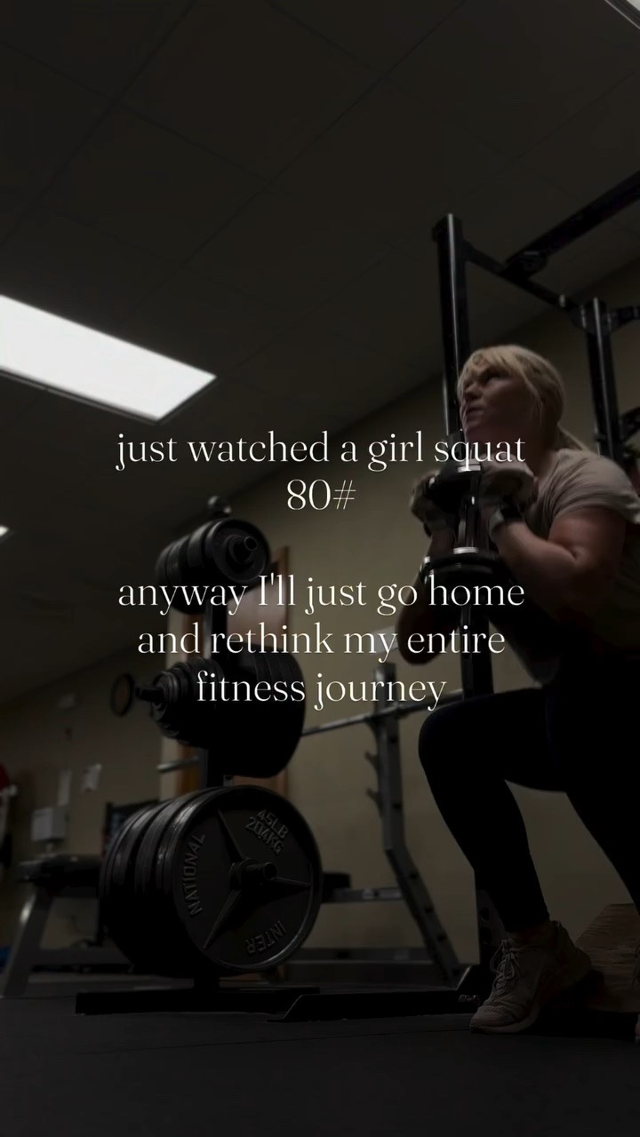 Humbled ✨💪

But love to see strong women.

#strengthtrainingforwomen #squats #gymgirls #womenwholift #genx

#LTKfitnessgoals #LTKOver40 #LTKActive