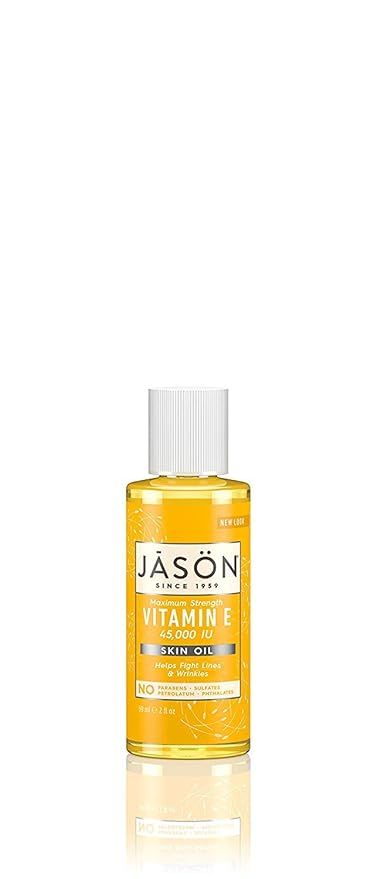 JASON Vitamin E 45,000 IU Skin Oil, Maximum Strength,  2 Ounce Bottle | Amazon (US)