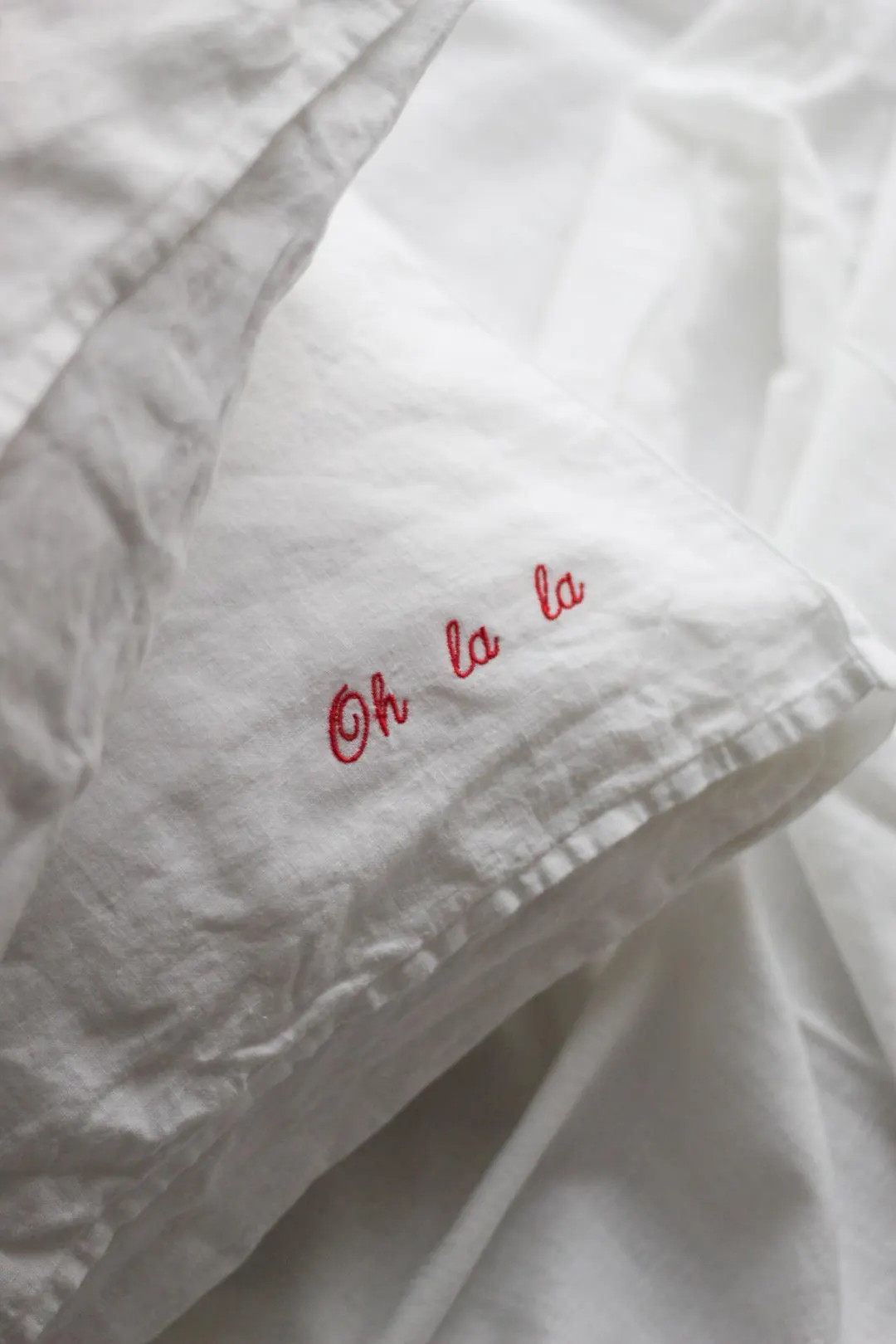 Personalized Linen Pillow Covers, Embroidered Couple Set, Wedding Gift, Anniversary Present, Vale... | Etsy (US)