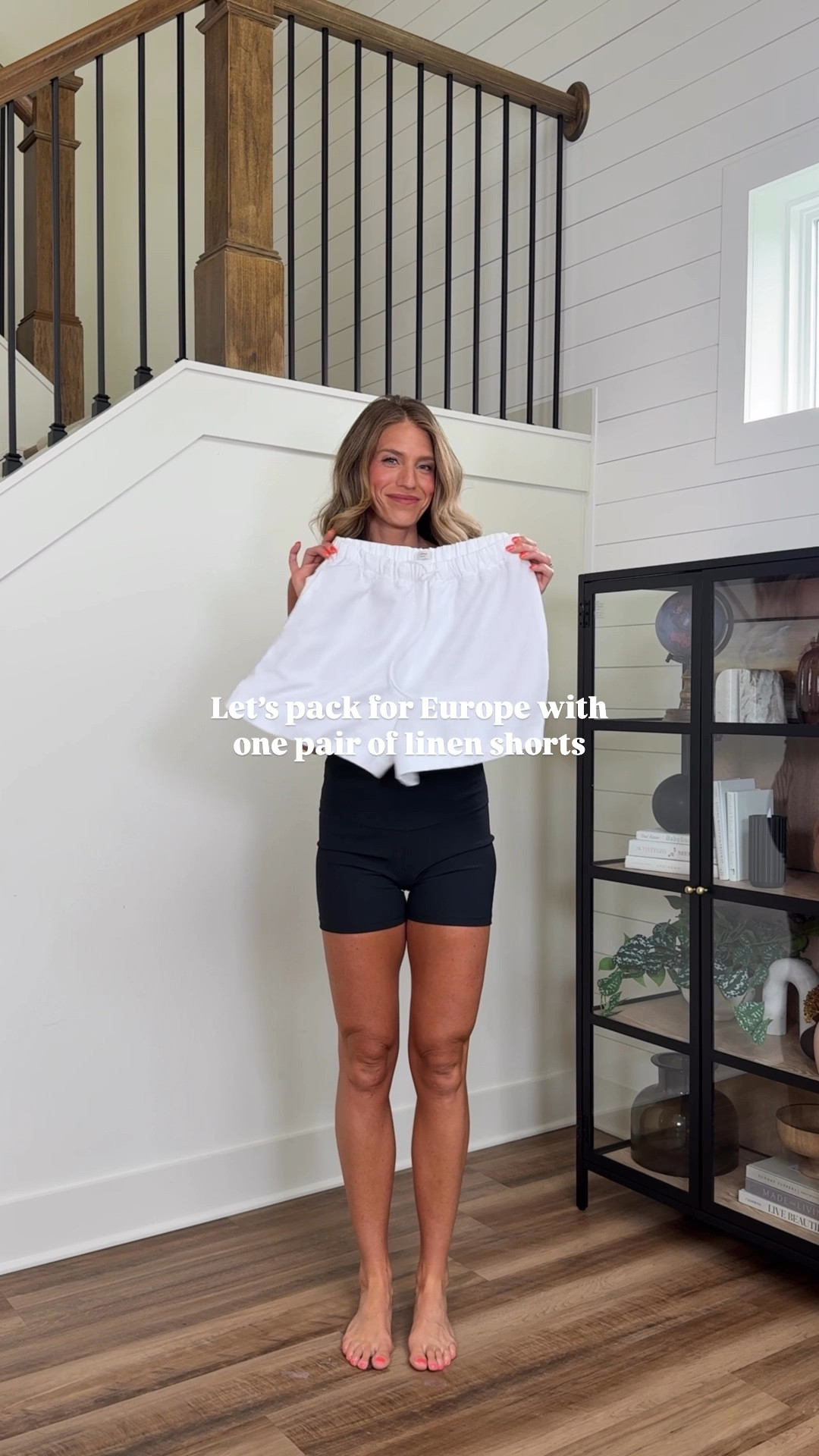 7 ways to wear linen drawstring shorts for summer.  I love this pair from Aritzia because they are not see through and the perfect length.  Not too short and roomy. They do run oversized. 
Sizing: 
Sized down in shorts to small
Small in all tops and small tall in denim vest, polka dot top)
Medium in teddy bear sweater
Sized up to 6 in linen vest
Medium in yellow cardigan
Medium in polka dot swimsuit
Get 20% off white sneakers with code TALLBLONDEBELL.  They are so comfy and have arch support.  I have walked 8 miles in the city with them and zero pain.

Jewelry is water resistant and 20% off with ASHLEY20

#LTKSummerEdit #LTKStyleTip

#LTKSummerEdit