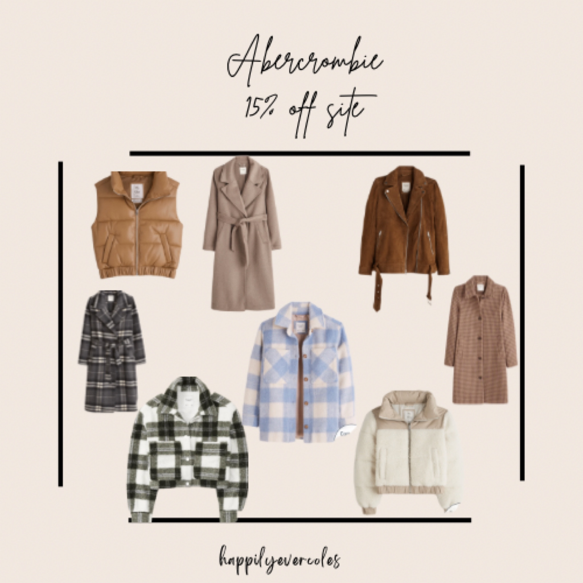 Abercrombie Coats & Jackets 

CODE: FALL15



#LTKSeasonal #LTKstyletip