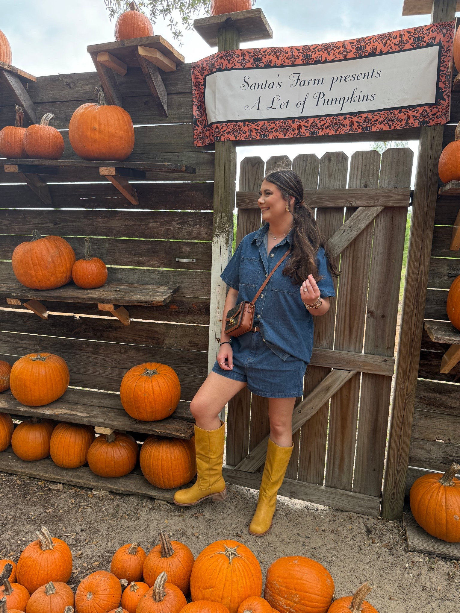 What better way to celebrate National pumpkin day than at a fall festival with your mom🎃🍂🧡🍁👢 had the absolute best autumn overcast 🌫️ spooky👻 day🖤

#LTKShoeCrush #LTKSeasonal #LTKHalloween