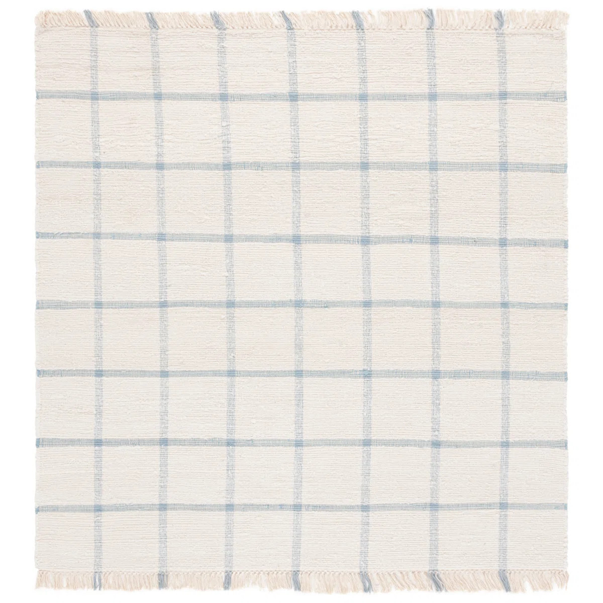 Fernande Handwoven Recycled Cotton Plaid Rug | Wayfair North America