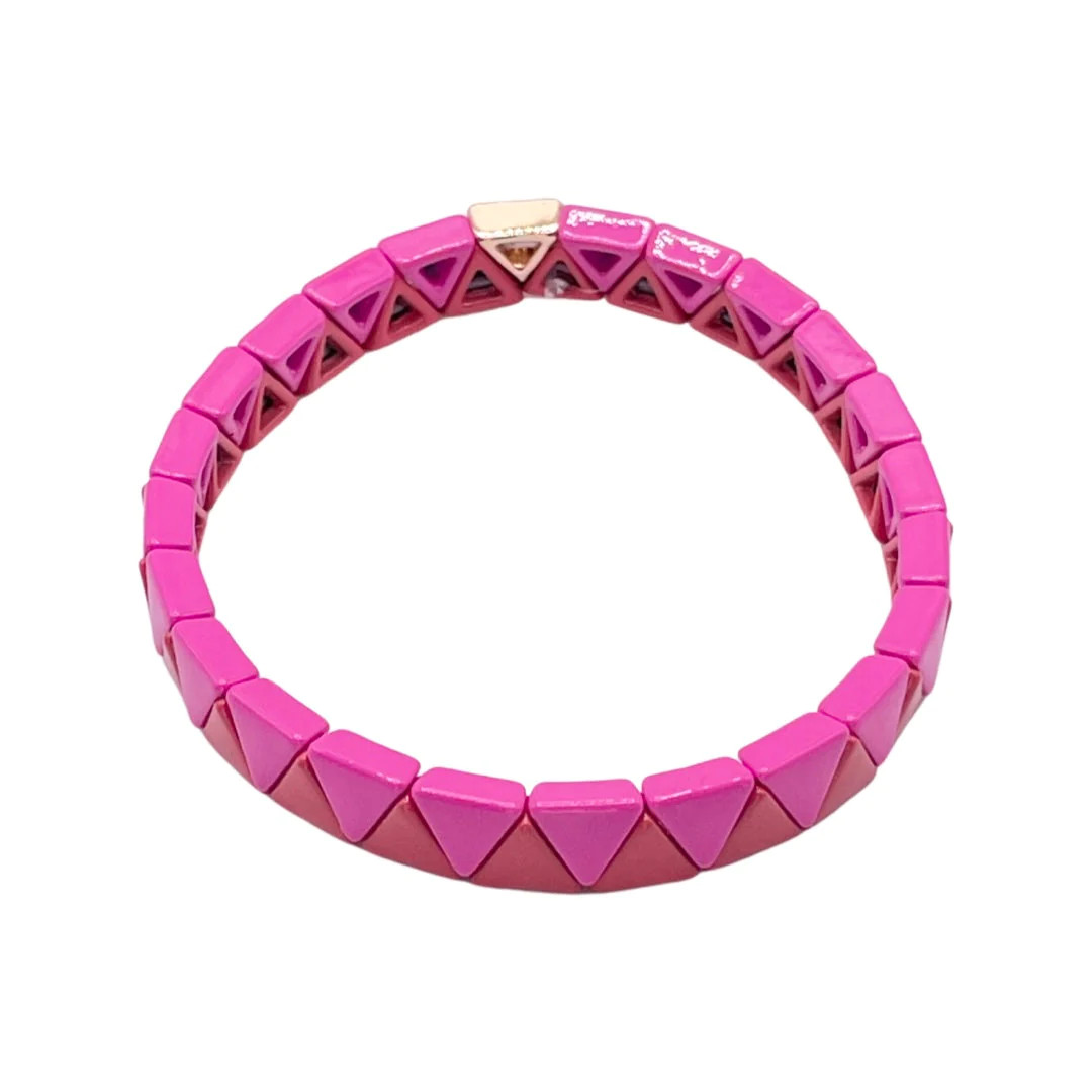 Sunset Triangle Single Bracelet | La Lumiere NY