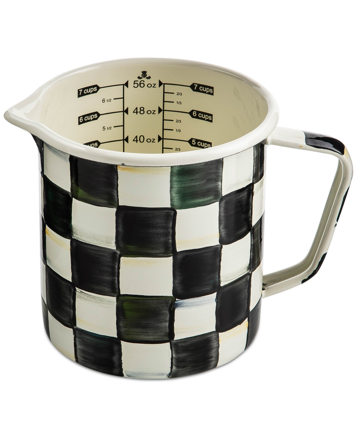 Mackenzie-Childs Courtly Check 7-Cup Measuring Cup | Macy's