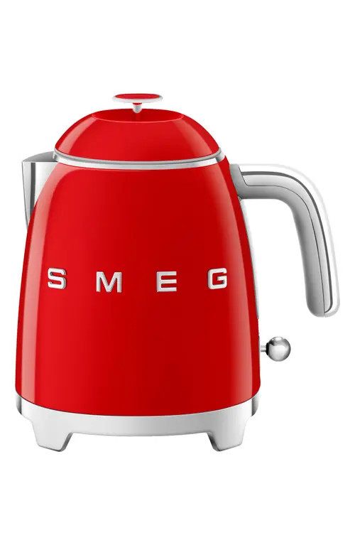 smeg 50's Retro Style Mini Electric Kettle in Red at Nordstrom | Nordstrom