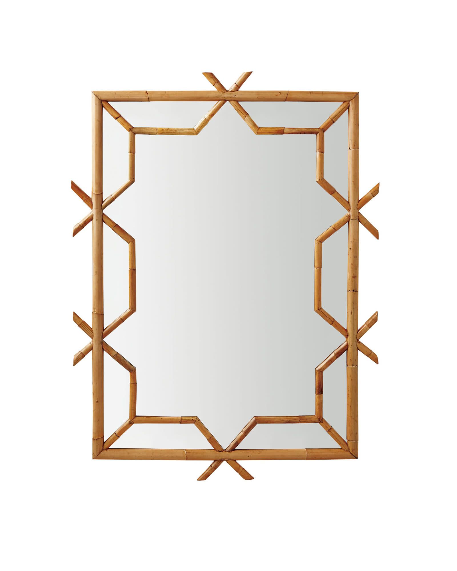 Lanai Rattan Mirror | Serena and Lily