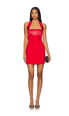 Nookie Renaissance Mini Dress in Red from Revolve.com | Revolve Clothing (Global)