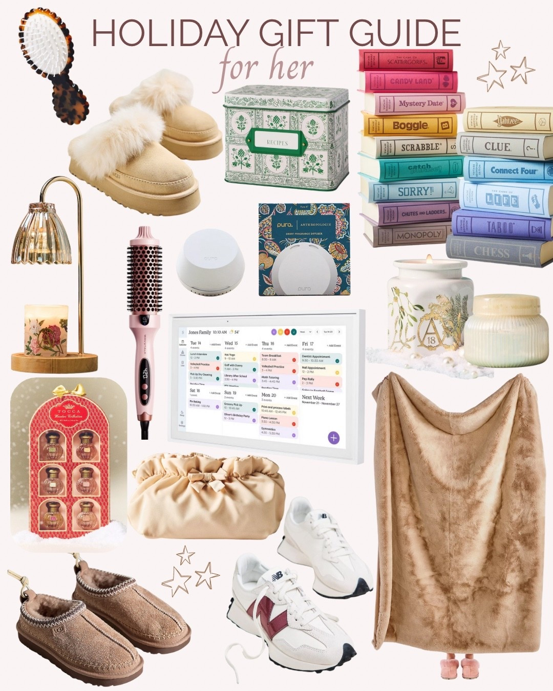 🎁✨ HOLIDAY GIFT GUIDE FOR HER ✨🎁
If you’re shopping for your mom, sister, best friend, or yourself — this guide is packed with thoughtful, cozy, and aesthetic gift ideas she’ll love 💕

From luxe slippers and perfume sets to home must-haves, cozy blankets, and beauty favorites — these gifts feel special, timeless, and perfectly holiday-ready 🌸

💡 Perfect for:
🎀 Moms & sisters
🎀 Friends & coworkers
🎀 Secret Santa or hostess gifts
🎀 Cozy homebodies or beauty lovers

Tap to shop all these finds directly on my LTK and make gifting easy this season!

#HolidayGiftGuide #GiftGuideForHer #GiftsForHer #LTKHoliday #LTKGiftGuide #ChristmasGiftGuide #HolidayGifts #CozyGifts #HomebodyGifts #GiftIdeasForHer #LTKFinds #LTKHolidayGiftGuide


#LTKHoliday #LTKSeasonal #LTKHome