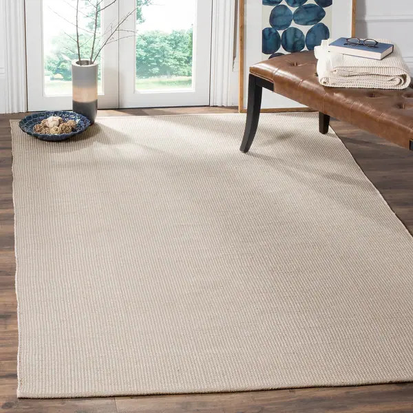 SAFAVIEH Handmade Flatweave Montauk Mariko Casual Cotton Rug | Bed Bath & Beyond