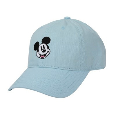 Mickey Mouse Classic Blue Washed Cotton Twill Dad Cap | Target