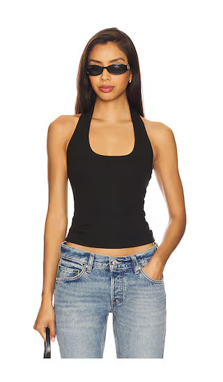 x REVOLVE Bradley Halter Top in Black | Revolve Clothing (Global)